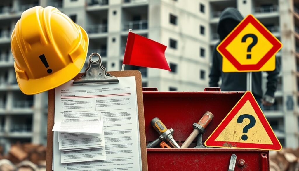 construction scam red flags