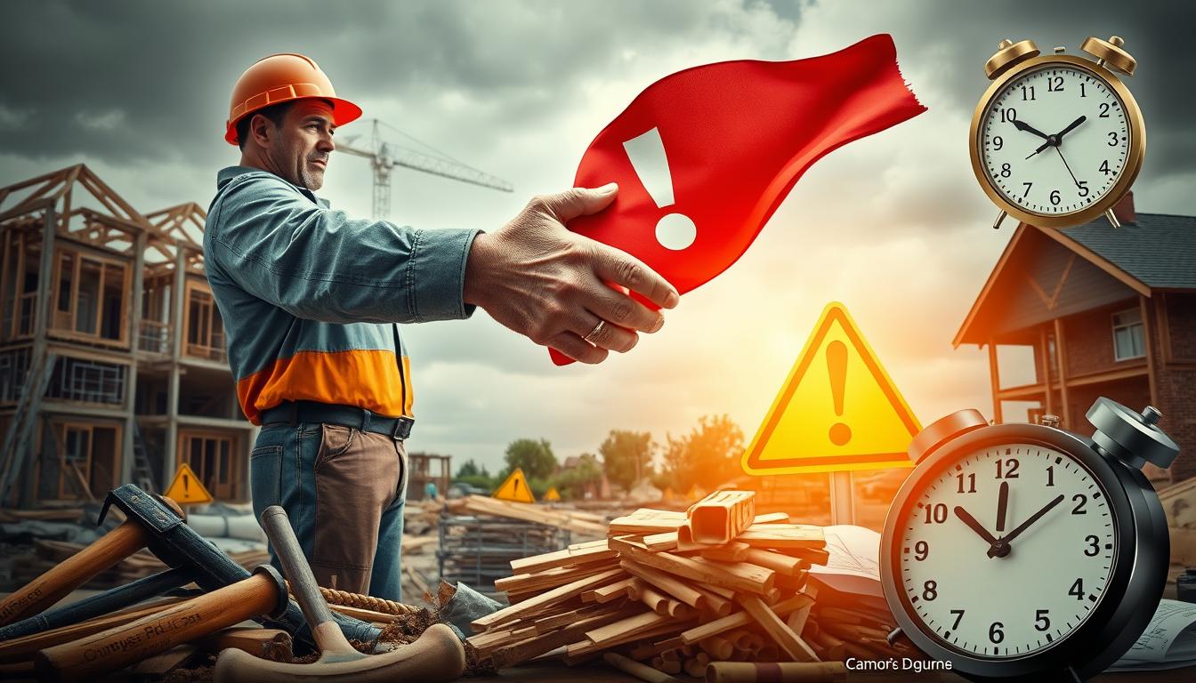 construction scam red flags