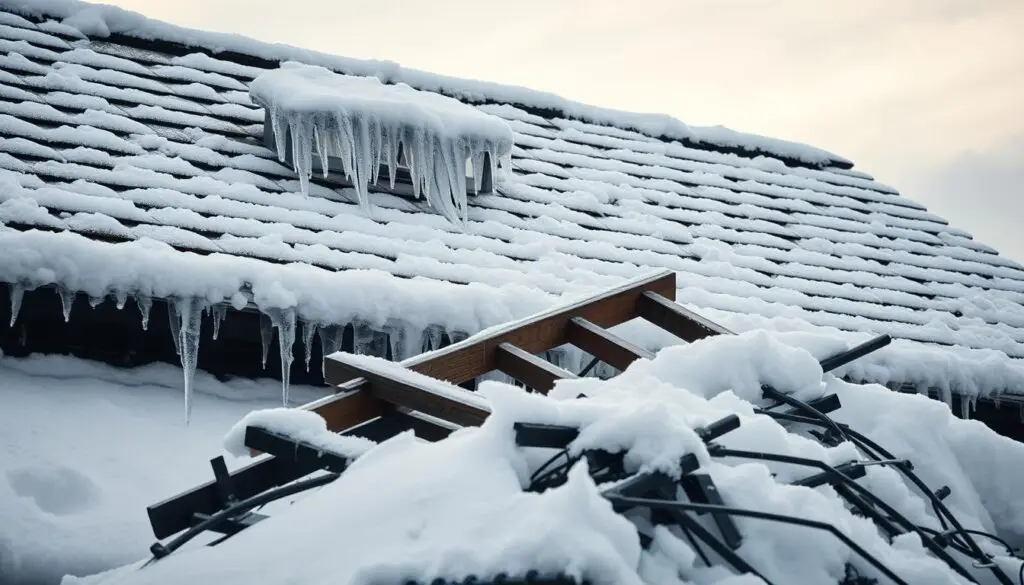 Snow Roof Damage Risks