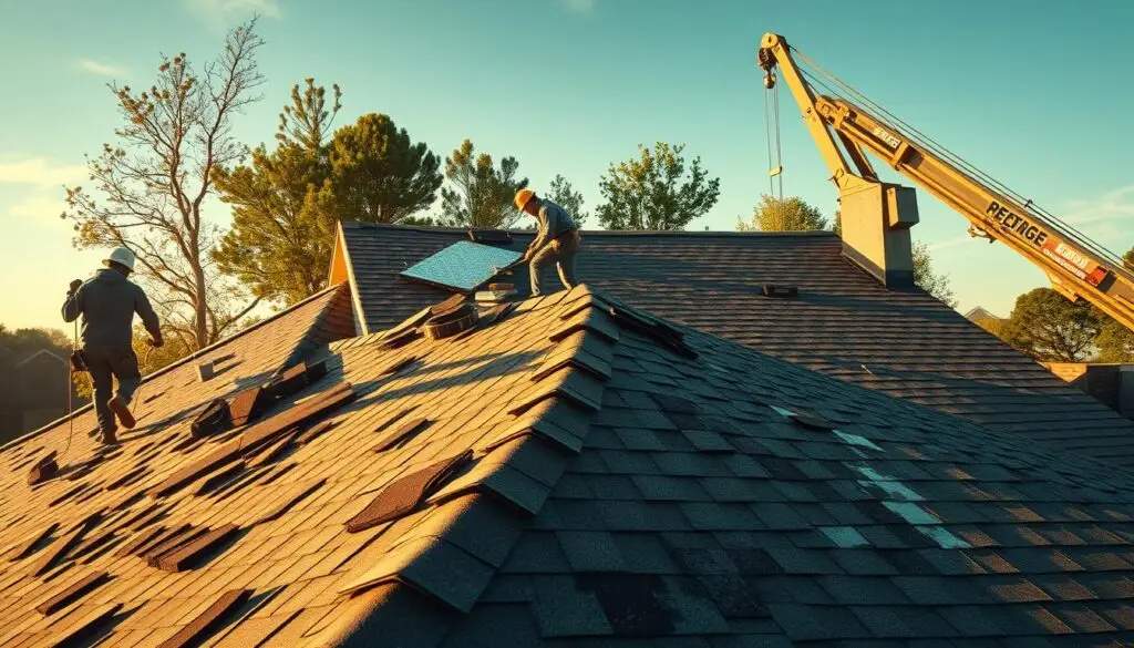 Storm Damage Roof Restoration Process