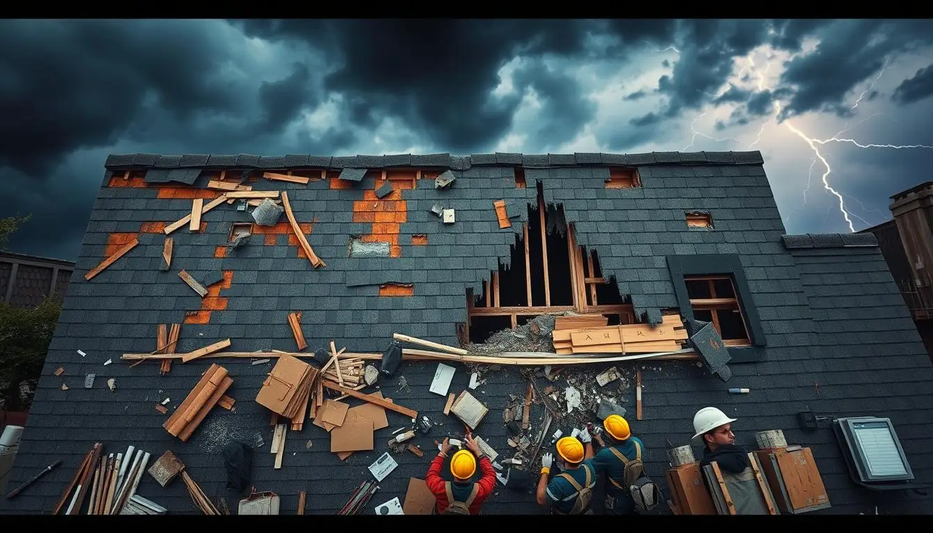 The Process of Roof Restoration After a Storm