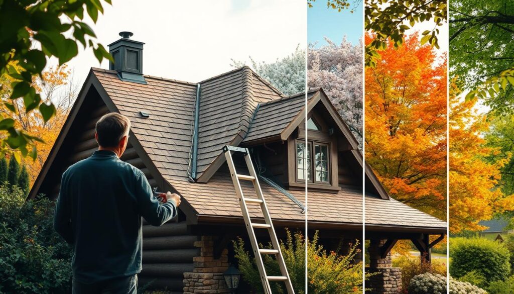 Seasonal Roof Maintenance Cycle