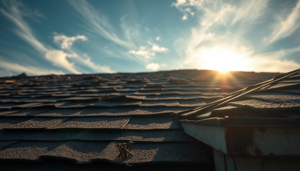 Wind Damage Roof Inspection