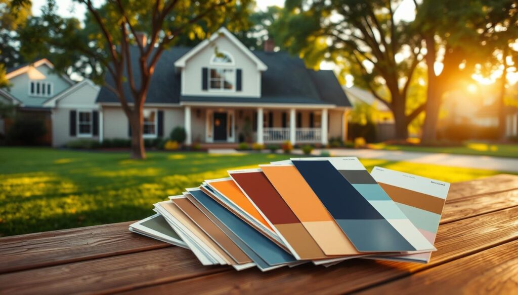 Exterior House Painting Color Selection