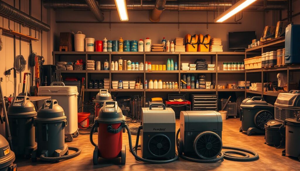 Professional Water Damage Restoration Equipment
