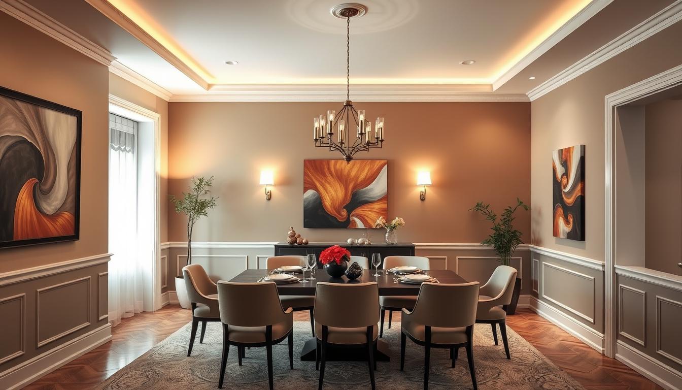5 Dining Room Paint Colors For An Entertainment Space