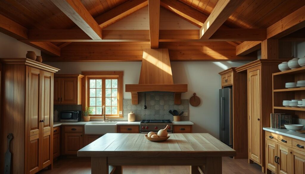 Natural Wood Kitchen Designs