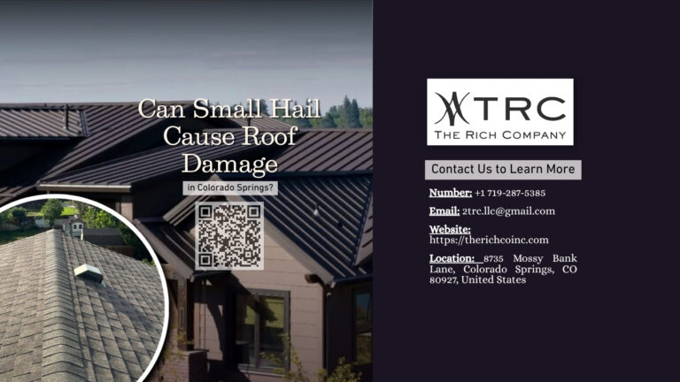 Can Small Hail Cause Roof Damage in Colorado Springs?