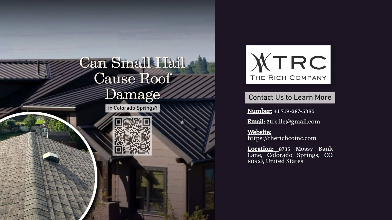 Can Small Hail Cause Roof Damage in Colorado Springs?