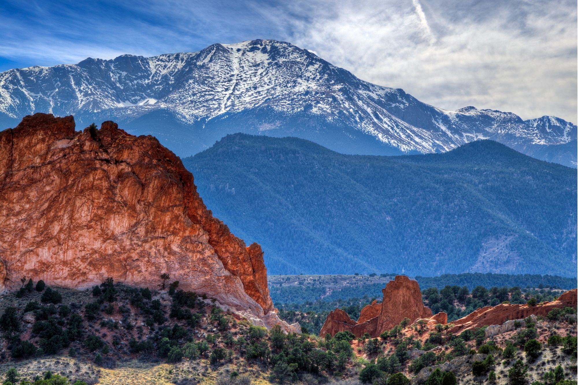 Garden of the Gods and Pikes Peak — The Rich Co Inc service area
