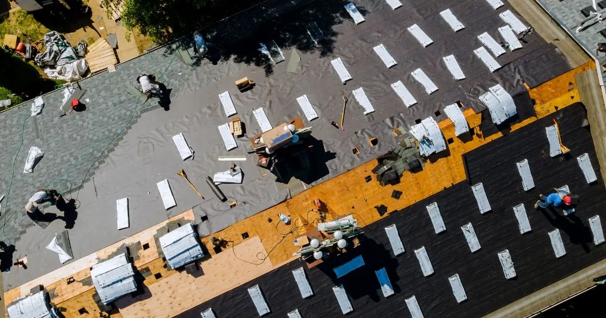 Commercial roofing project in Colorado Springs